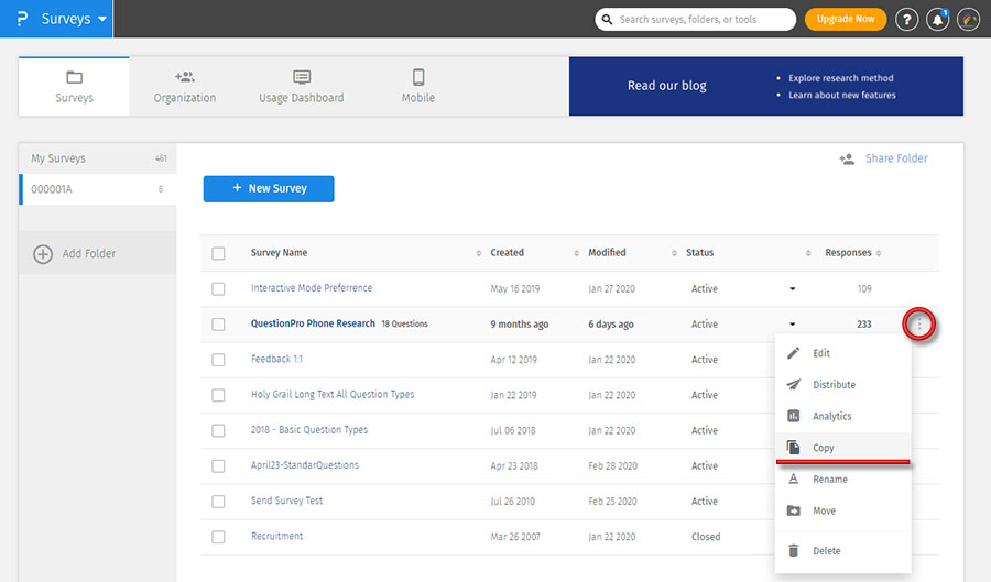 Survey Software Help Image